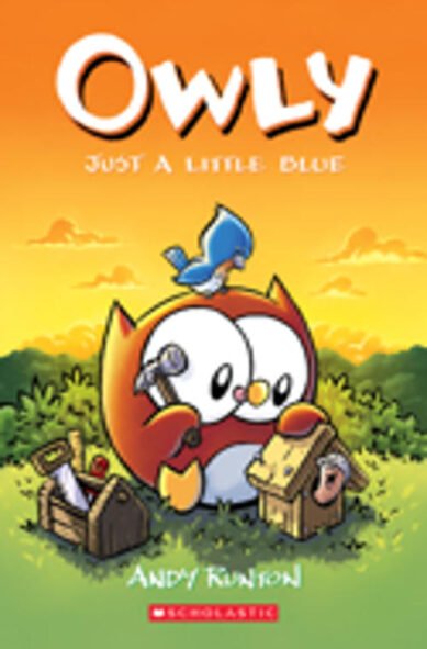 Just a Little Blue: A Graphic Novel (Owly #2): Volume 2: Volume 2
