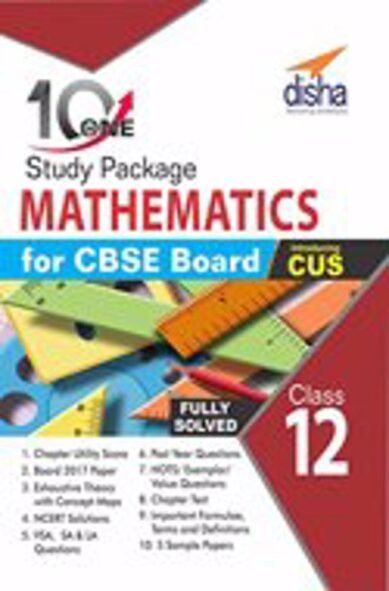 10 in One Study Package for CBSE Mathematics Class 12 with 5 Model Papers